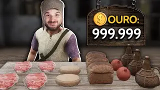 VOLTEI 500 ANOS NO PASSADO PRA ABRIR UM MERCADINHO E FICAR RICO! - Medieval Trader Simulator