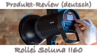 LED-Dauerlicht Rollei Soluna II60 Review (deutsch)
