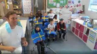 ACETNS Student Council Skype call with our Erasmus twin School in Sweden.