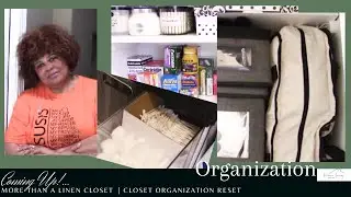More Than A Linen Closet | An Organization Reset
