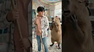Jinu's Flour & Streamers Prank for Capybara Went Hilariously Wrong!