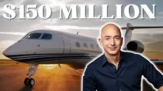 Jeff Bezos' $150 Million Dollar Jet Revealed! [ Gulfstream G650ER ]