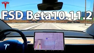 Tesla Full Self Driving Beta 10.11.2 - Rural Roads