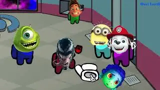 (Venom & Luca)  Among Us distraction dance animation