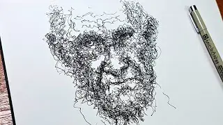 How I Draw Scribbly Faces