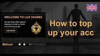 Luxury Shares How to top up your account
