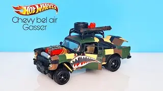 55 chevy bel air gasser hot wheels custom
