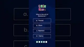 What is the unit of Resistance? #ytshort #quiz #knowledge #education #quiz