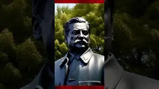 Памятники Сталину нейросеть 