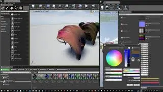 Stylized Hair Shader - Unreal Engine 4
