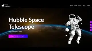 Space Website design