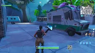 Playing The chapter 1 Season 7 Map In Fortnite