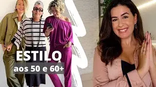 LOOKS 50 e 60+ 🌟 Confortáveis, elegantes e estilosos para mulheres maduras ☑️ Taís Barreto