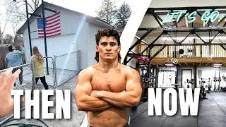 The new HOME GYM of the "FITTEST ON EARTH" may be the best IN THE WORLD