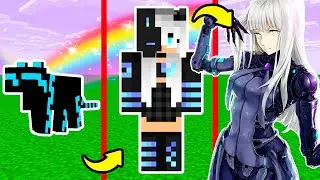 КАК МЕНЯЛАСЬ ДЕВУШКА РОБОТ ОЦЕЛОТ И ЕЁ ЖИЗНЕННЫЙ ЦИКЛ МАЙНКРАФТ! ЭВОЛЮЦИЯ ОЦЕЛОТ МОБ