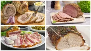 🎄4 рецепта для мясного АССОРТИ ИЗ СВИНИНЫ на праздничный стол! Рецепты от Всегда Вкусно!