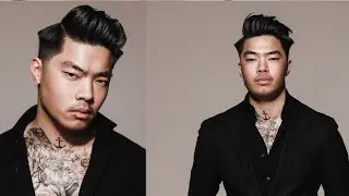 Yakuza inspired haircut. Men’s hair 2024