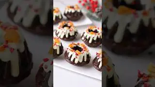 Простые рецепты могут быть очень вкусными! Шоколадно - имбирные КЕКСЫ с вишней и глазурью РЕЦЕПТ