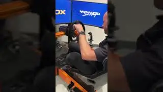 D-BOX in-office new Advanced SimRacing rig