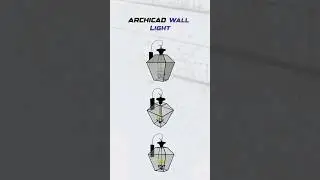 ArchiCAD Wall Light #archicad #archicadtutorial #bim