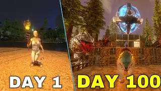 Surviving 100 Days on a Raft in ARK Mobile PvP – Raids and Base Progress | S15 E 1-3