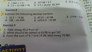 OXFORD MATHS WISE BOOK 5 | UNIT#5 | DECIMAL FRACTIONS AND PERCENTAGES |