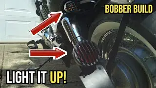 TURN SIGNALS and BRAKE LIGHT Wiring! | Honda Shadow 750 Aero BOBBER!