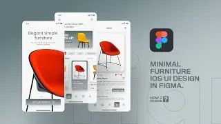Design a ios mobile app with grid setting in Figma