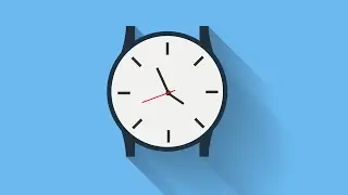 Flat Design Watch - Illustrator Tutorial