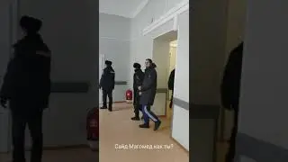 Джумаев Сайд-Мухаммад | Чеченец против ОМОНА | Видео из отдела полиции