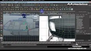 Episode1 Maya 3d modelling Helicopter Pt22