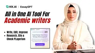 How to Write AI Undetectable & Plagiarism-Free Essays Online with HIX EssayGPT | NO AI DETECTION!🚫