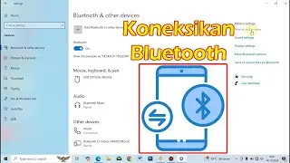 Cara Koneksikan Bluetooth laptop ke Hp Android