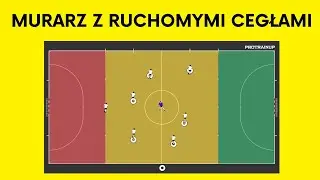 Murarz z ruchomymi cegłami - zabawa ruchowa