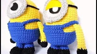 Minion Amigurumi en español paso a paso - Amigurumi Minions Tutorial
