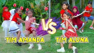 TARIK TAMBANG TIM AMANDA VS TIM ALUNA!! LOMBA 17SAN BARENG SUBSCRIBERS SERU BANGET!!