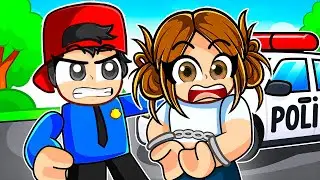 ROBLOX Brookhaven 🏡 - Abimle Hırsız Polis Oynadık 👮