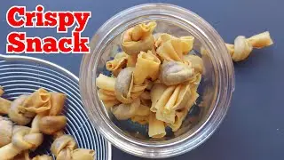 Mini Spring Roll Knot: Crispy Crunchy Snack