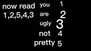 Read 1 2 5 4 3