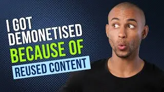 Why my channel got demonetized and how I fixed it - Don't make this mistake as a small YouTuber