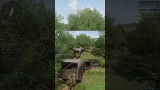 Running Away From Enemy Tank - Spearhead 1944 Arma 3 #ARMA #Shorts #Arma3