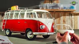 Baue dein VW T1 Samba Bus | DeAgostini Modellbausatz in 1/8