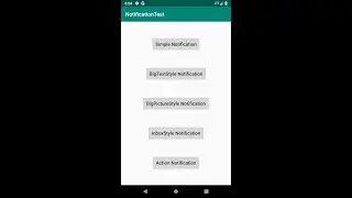 Android Notification Example