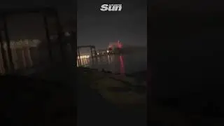 BALTIMORE BRIDGE: Dramatic new footage of bridge collapse