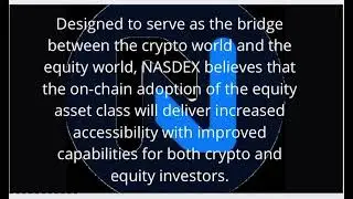 NASDEX, the new home of tokenized equities is coming to a Quickstart