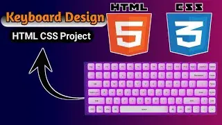 Build a Virtual Keyboard with HTML, CSS, and JavaScript - Step-by-Step Tutorial!