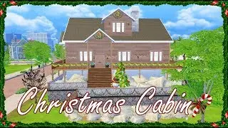 Christmas Cabin | Speed Build | Sims 4