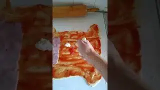 Touching mozzarella balls with EXTREME FORCE