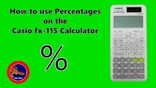 How to use Percentages on the Casio fx-115 ES Plus Calculator