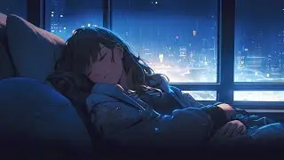 🌧️ 비 오는 밤, 깊은 잠 속으로... | 편안한 수면용 힐링음악 + 10분 후 검은화면 (Serene Twilight)